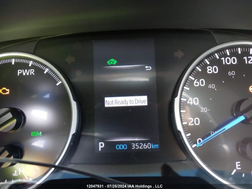 2020 Toyota Rav4 Le Hybrid VIN: 2T3BWRFV7LW067001 Lot: 12047931