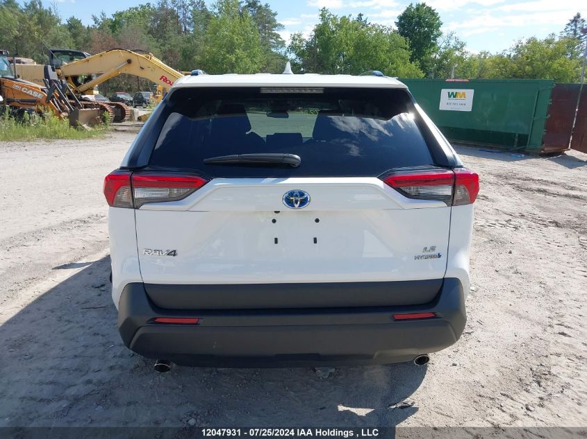 2020 Toyota Rav4 Le Hybrid VIN: 2T3BWRFV7LW067001 Lot: 12047931