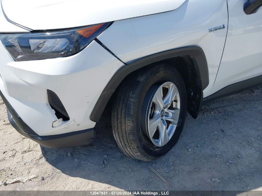 2020 Toyota Rav4 Le Hybrid VIN: 2T3BWRFV7LW067001 Lot: 12047931