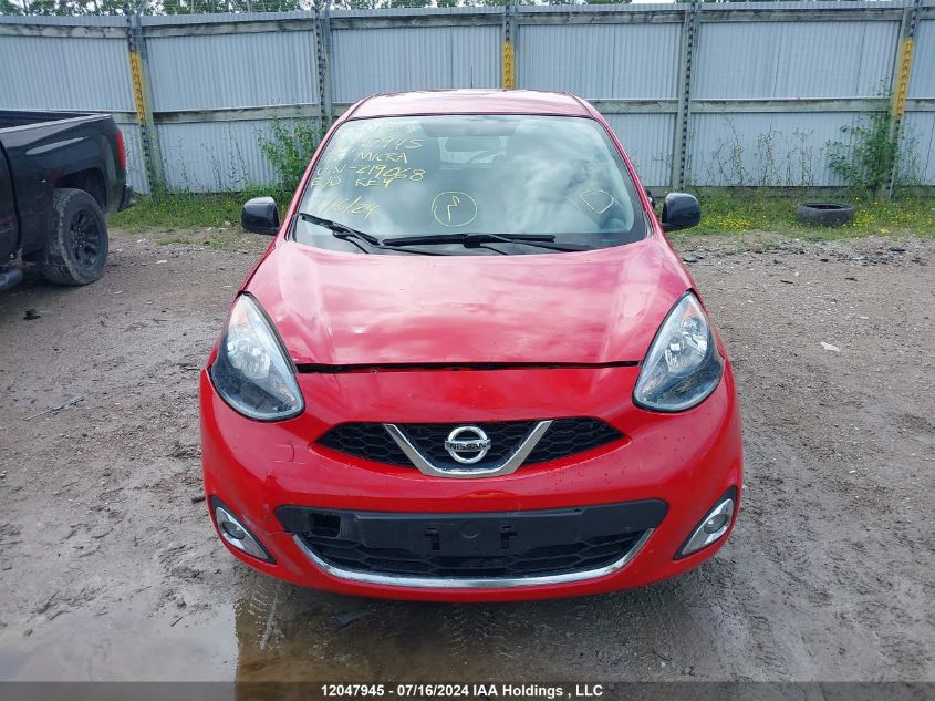 2015 Nissan Micra VIN: 3N1CK3CP9FL219068 Lot: 12047945