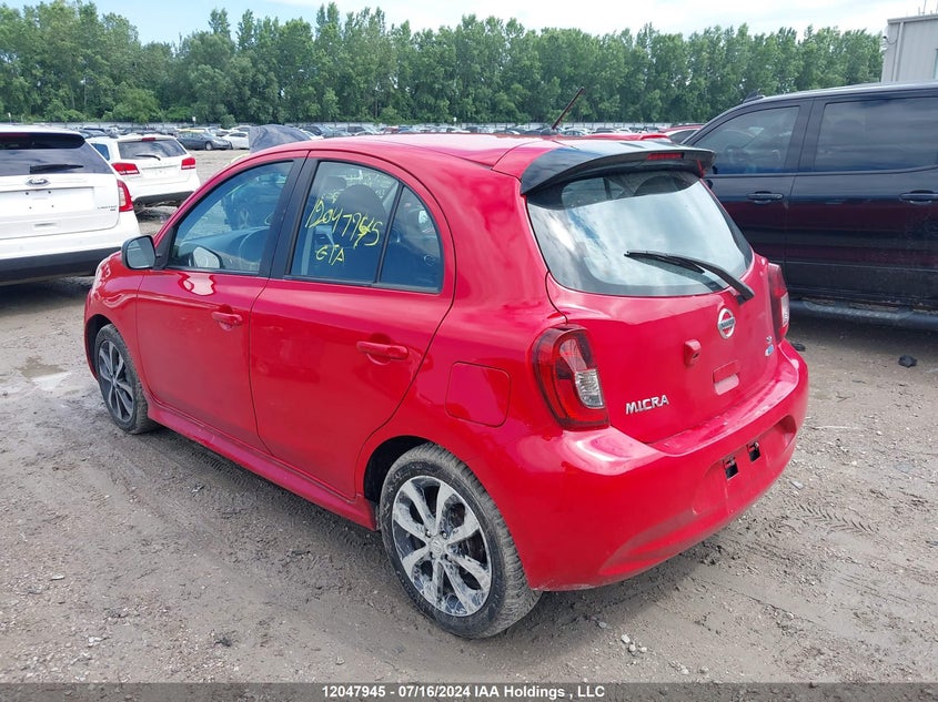 2015 Nissan Micra VIN: 3N1CK3CP9FL219068 Lot: 12047945