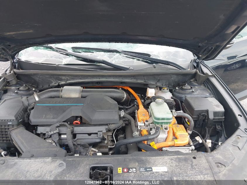 2022 Hyundai Tucson Luxury Hybrid Awd VIN: KM8JCCA18NU020951 Lot: 12047962