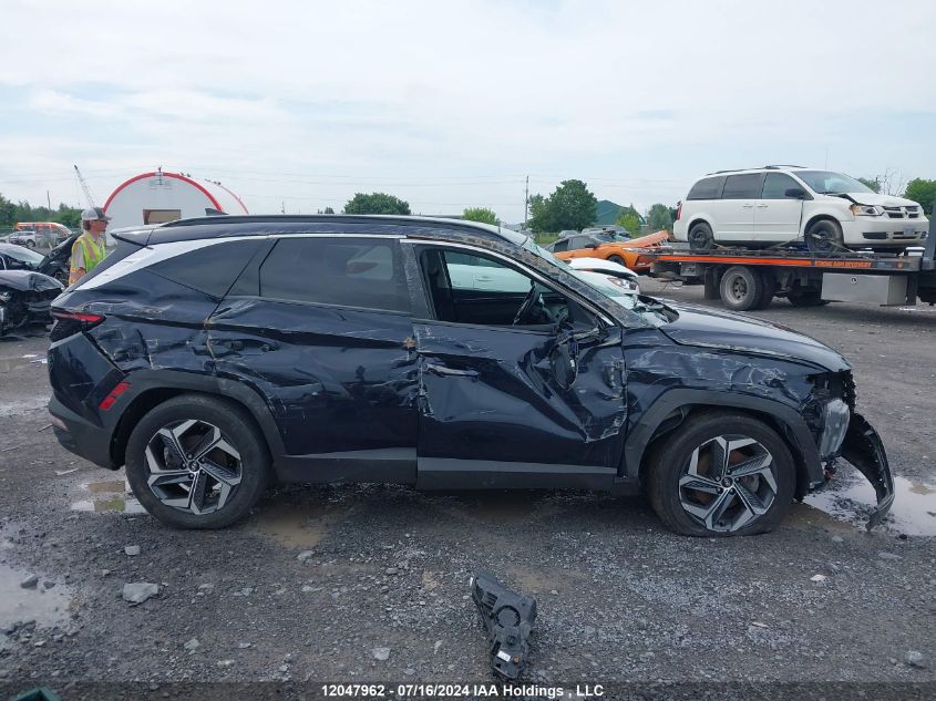 2022 Hyundai Tucson Luxury Hybrid Awd VIN: KM8JCCA18NU020951 Lot: 12047962