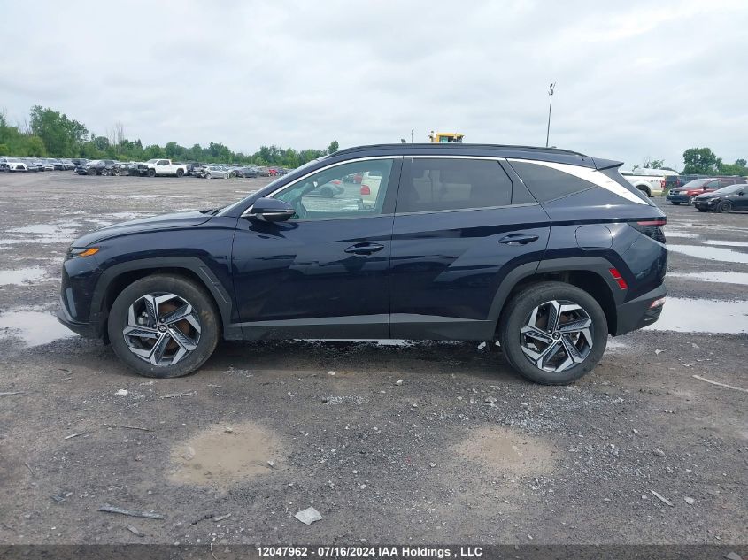 2022 Hyundai Tucson Luxury Hybrid Awd VIN: KM8JCCA18NU020951 Lot: 12047962