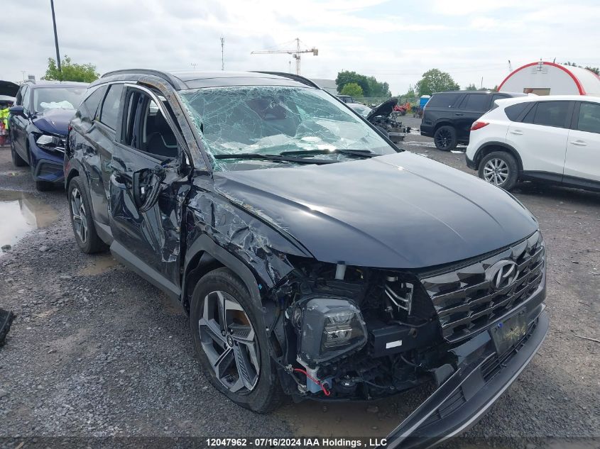 2022 Hyundai Tucson Luxury Hybrid Awd VIN: KM8JCCA18NU020951 Lot: 12047962
