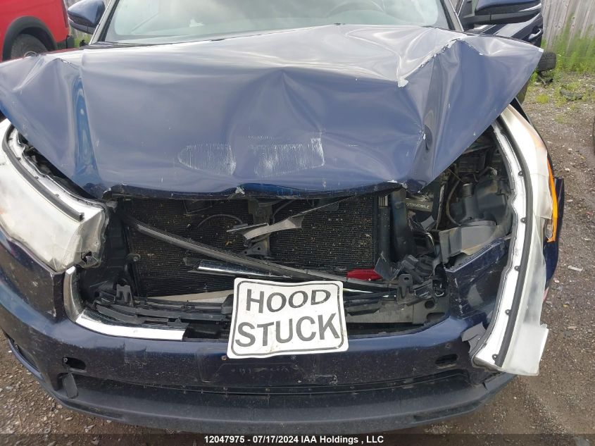 2016 Toyota Highlander Le VIN: 5TDBKRFH6GS291907 Lot: 12047975