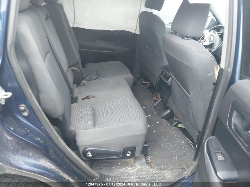 2016 Toyota Highlander Le VIN: 5TDBKRFH6GS291907 Lot: 12047975