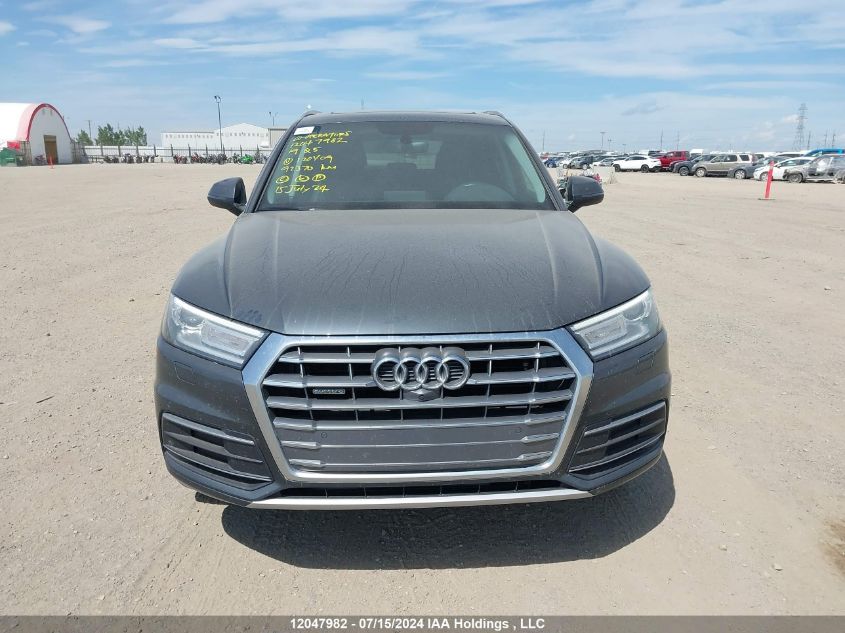 2019 Audi Q5 VIN: WA1BNAFY9K2120409 Lot: 12047982