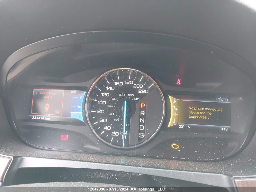 2013 Ford Edge Limited VIN: 2FMDK4KC1DBA15391 Lot: 12047996