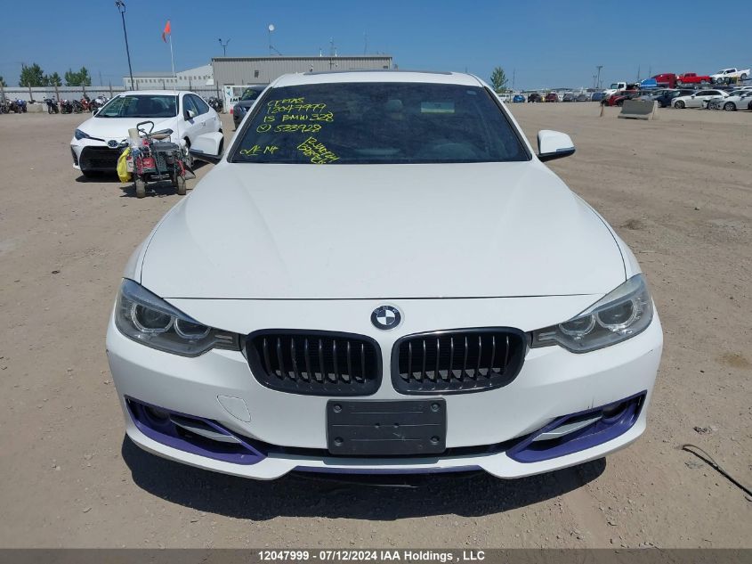 2013 BMW 328 Xi VIN: WBA3B3C53DF533928 Lot: 12047999
