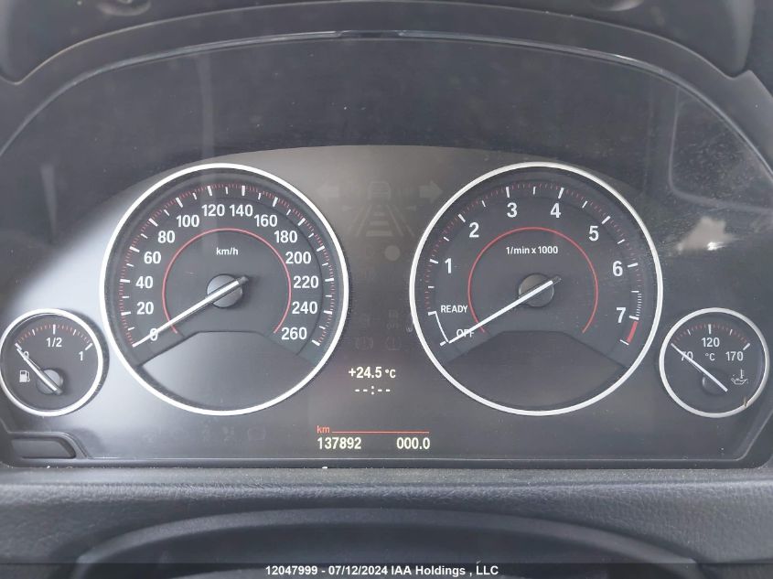 2013 BMW 328 Xi VIN: WBA3B3C53DF533928 Lot: 12047999