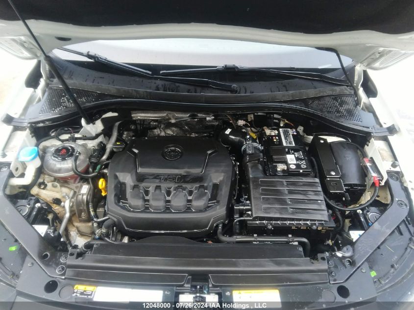 2022 Volkswagen Tiguan S VIN: 3VV0B7AX6NM121765 Lot: 12048000