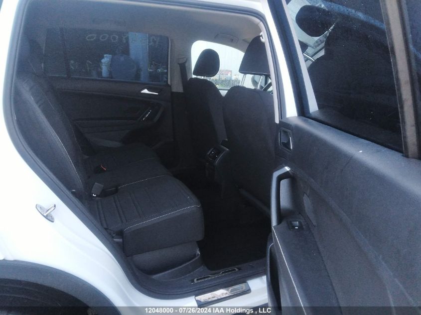 2022 Volkswagen Tiguan S VIN: 3VV0B7AX6NM121765 Lot: 12048000