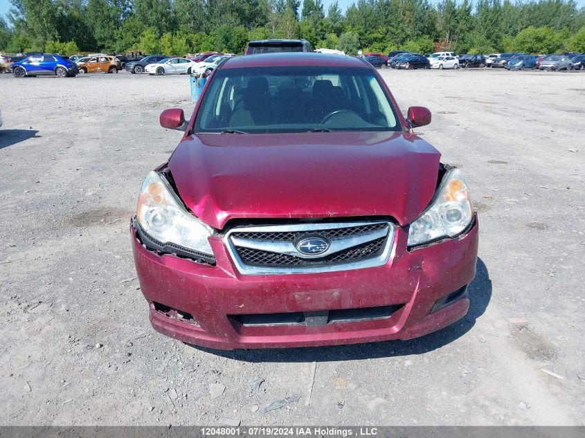 2010 Subaru Legacy 2.5I Premium VIN: 4S3BMGG63A3216991 Lot: 12048001