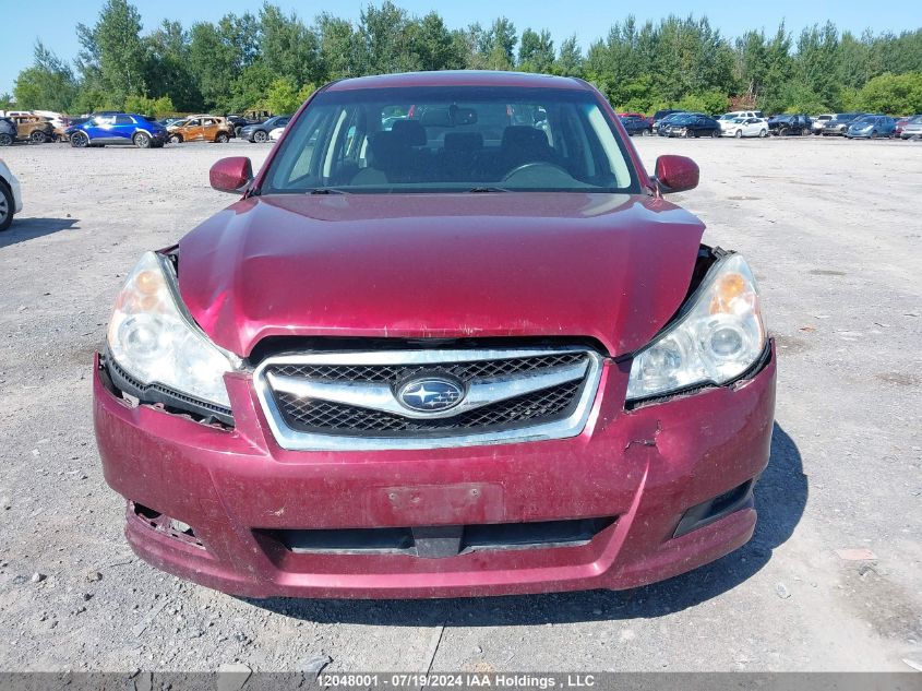2010 Subaru Legacy 2.5I Premium VIN: 4S3BMGG63A3216991 Lot: 12048001