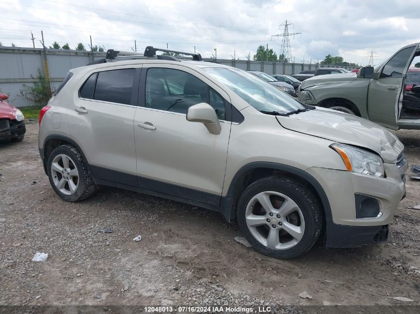 2016 Chevrolet Trax VIN: 3GNCJRSB7GL272191 Lot: 12048013