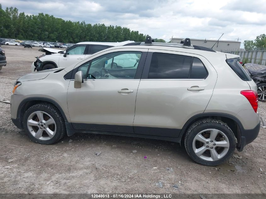 2016 Chevrolet Trax VIN: 3GNCJRSB7GL272191 Lot: 12048013