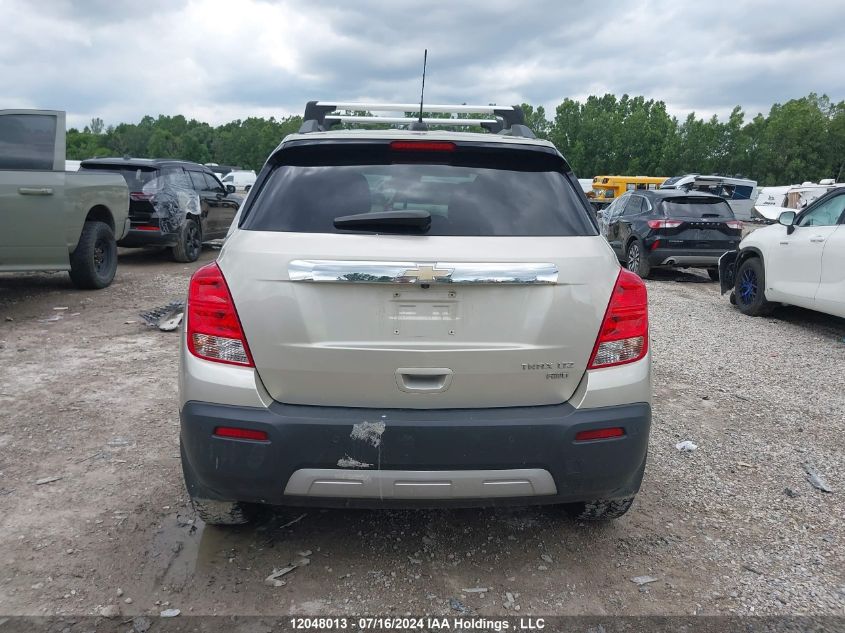 2016 Chevrolet Trax VIN: 3GNCJRSB7GL272191 Lot: 12048013