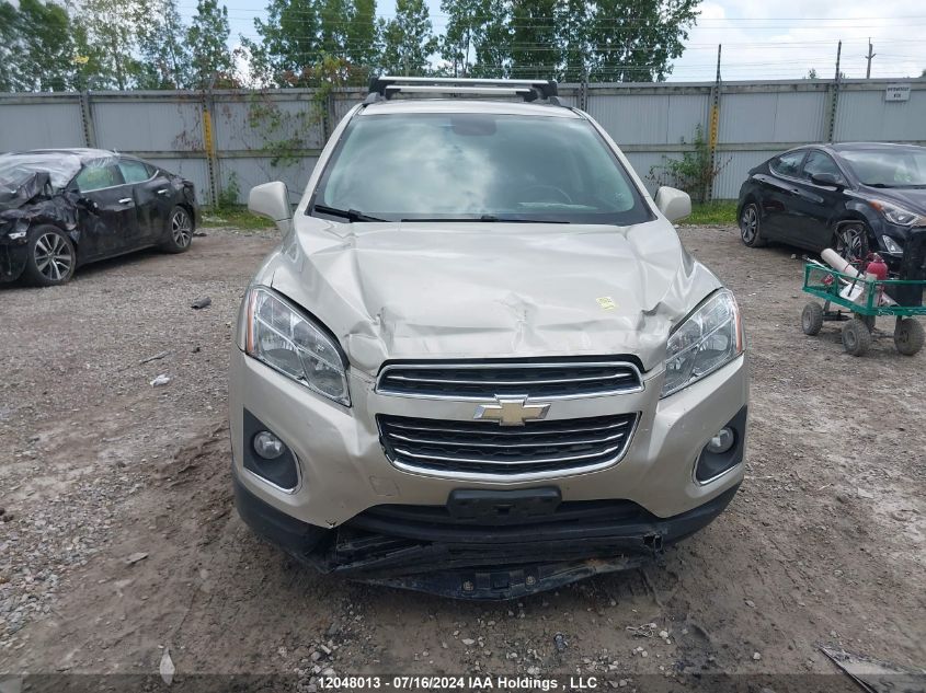 2016 Chevrolet Trax VIN: 3GNCJRSB7GL272191 Lot: 12048013