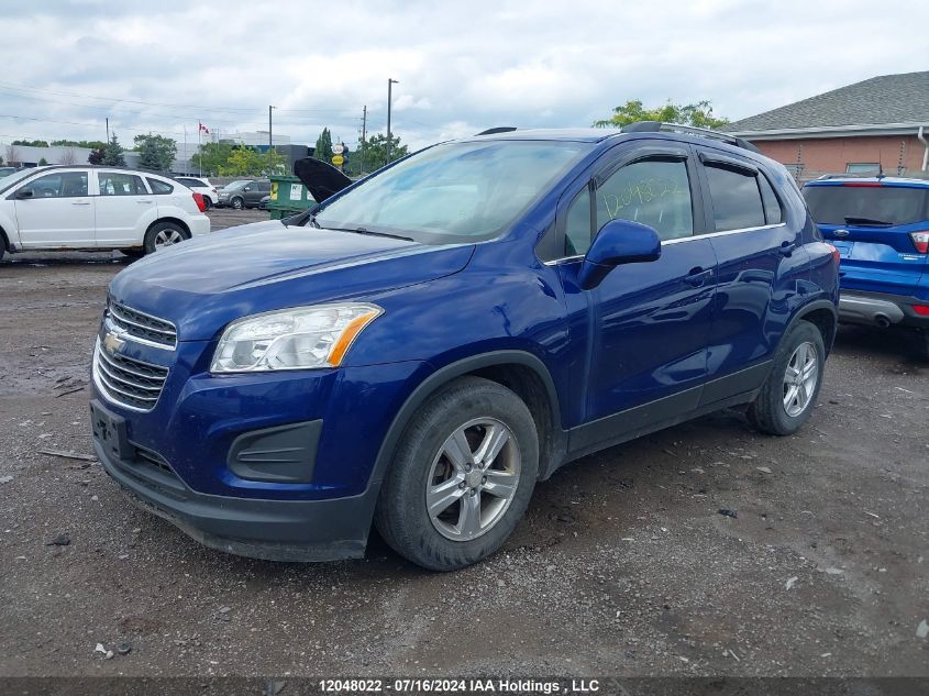 2016 Chevrolet Trax VIN: 3GNCJLSB0GL274314 Lot: 12048022