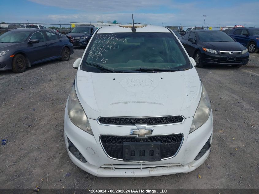 2014 Chevrolet Spark VIN: KL8CD6S96EC514904 Lot: 12048024