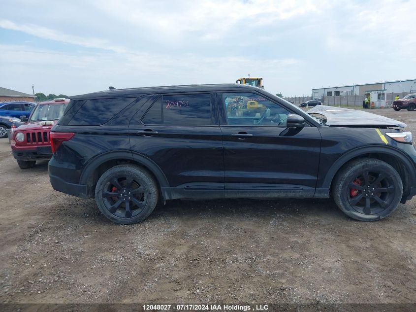 2021 Ford Explorer St VIN: 1FM5K8GC9MGB65178 Lot: 12048027