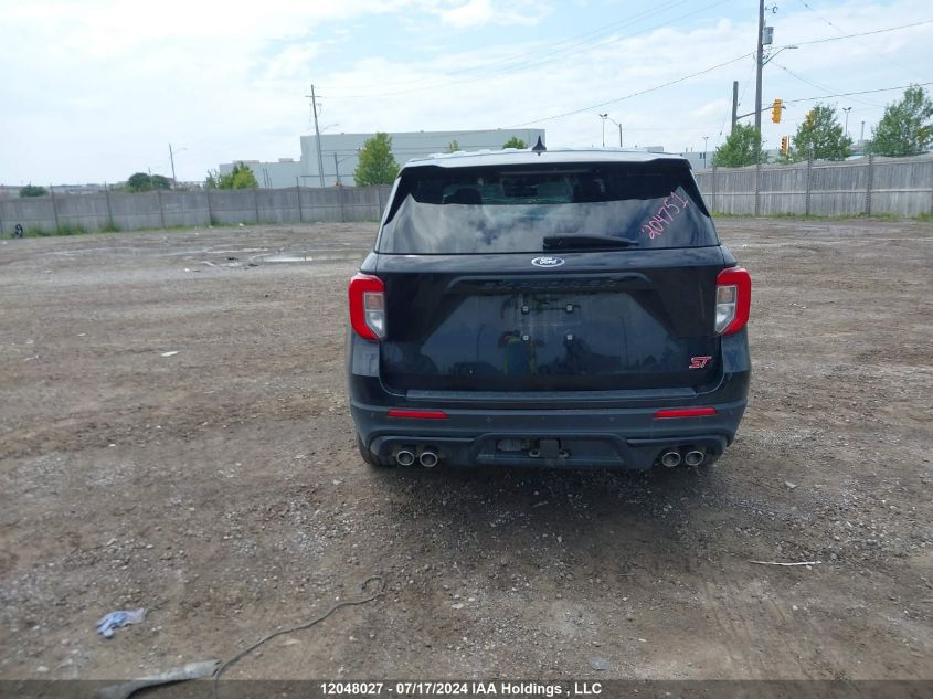 2021 Ford Explorer St VIN: 1FM5K8GC9MGB65178 Lot: 12048027