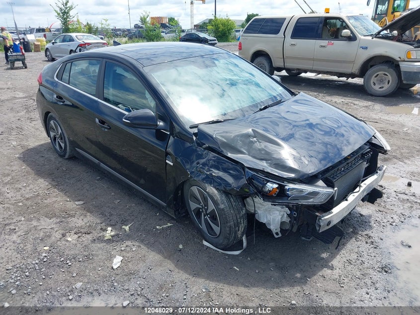 2019 Hyundai Ioniq Limited VIN: KMHC85LCXKU122266 Lot: 12048029