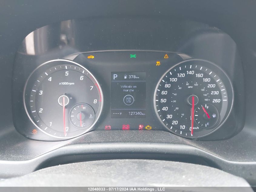 2019 Hyundai Elantra Sport VIN: KMHD04LB7KU889778 Lot: 12048033