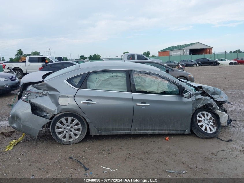 2014 Nissan Sentra VIN: 3N1AB7AP6EL611781 Lot: 12048058
