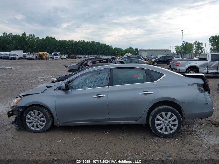 2014 Nissan Sentra VIN: 3N1AB7AP6EL611781 Lot: 12048058