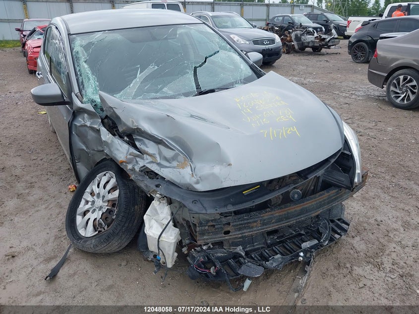 2014 Nissan Sentra VIN: 3N1AB7AP6EL611781 Lot: 12048058