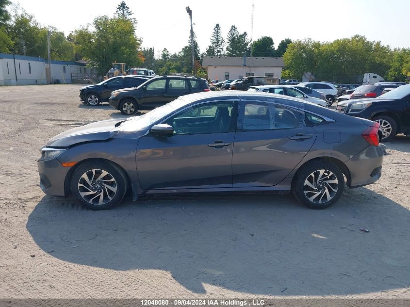 2018 Honda Civic VIN: 2HGFC2F81JH040614 Lot: 12048080