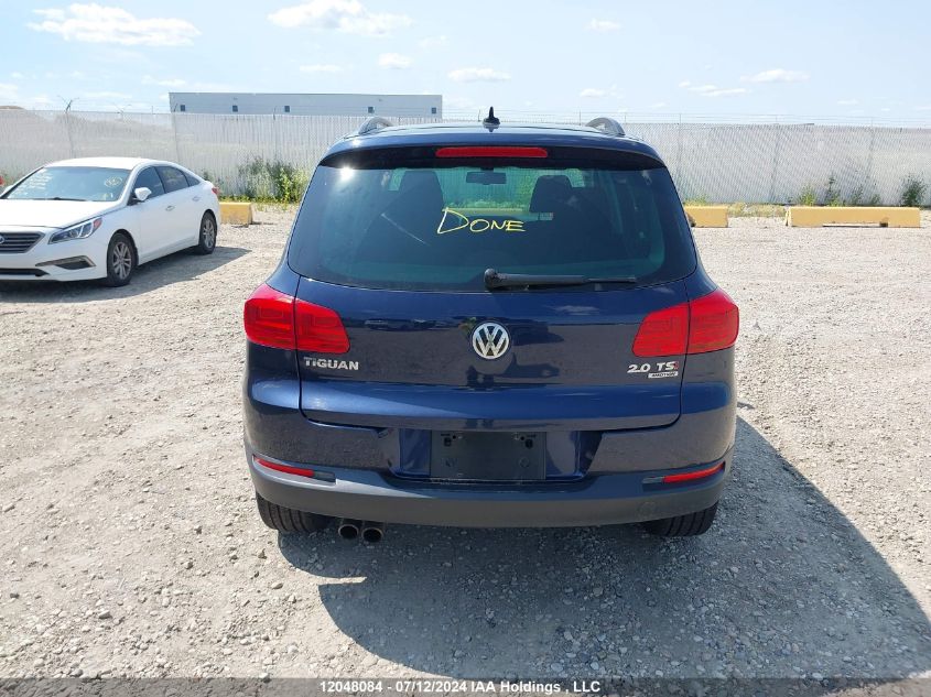 2015 Volkswagen Tiguan VIN: WVGJV7AX2FW581691 Lot: 12048084