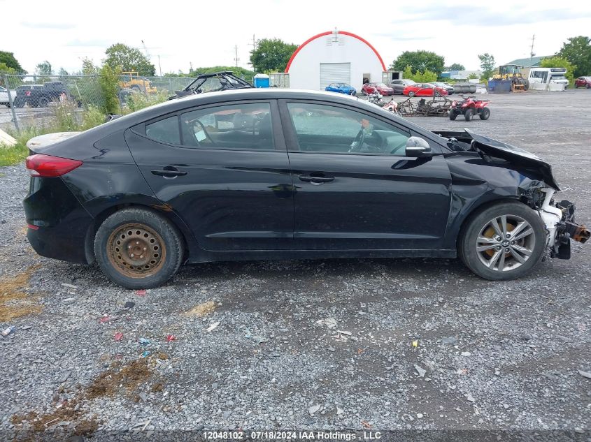 2018 Hyundai Elantra Sel/Value/Limited VIN: KMHD84LF7JU592746 Lot: 12048102