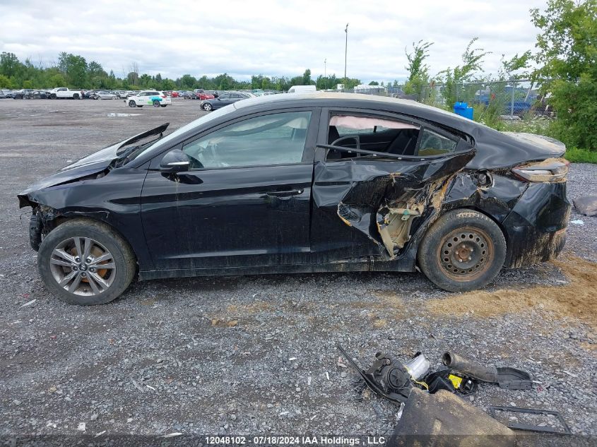 2018 Hyundai Elantra Sel/Value/Limited VIN: KMHD84LF7JU592746 Lot: 12048102