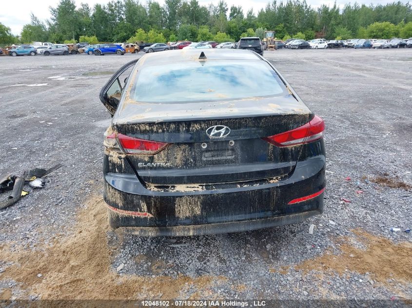 2018 Hyundai Elantra Sel/Value/Limited VIN: KMHD84LF7JU592746 Lot: 12048102