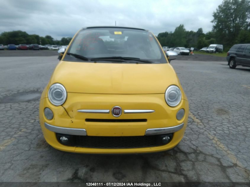 2015 Fiat 500 Lounge VIN: 3C3CFFCR8FT676950 Lot: 12048111
