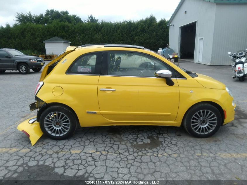2015 Fiat 500 Lounge VIN: 3C3CFFCR8FT676950 Lot: 12048111