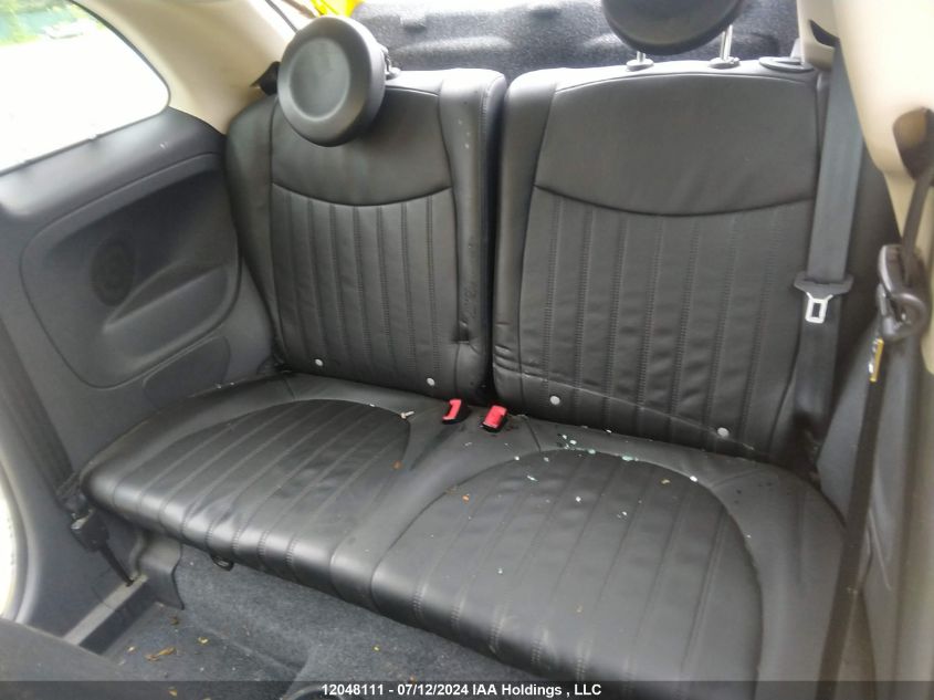 2015 Fiat 500 Lounge VIN: 3C3CFFCR8FT676950 Lot: 12048111