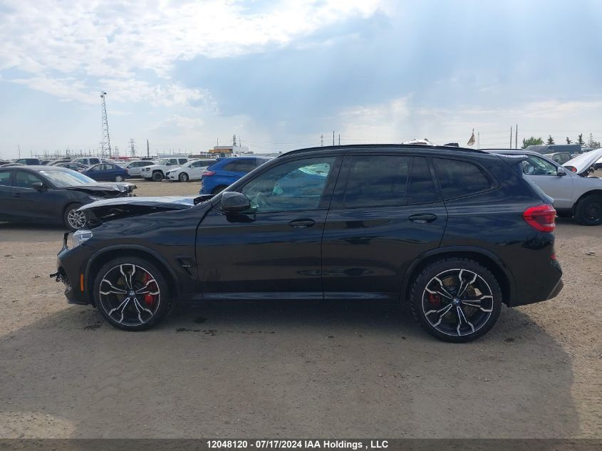 2021 BMW X3 M VIN: 5YMTS0C02M9G92003 Lot: 12048120