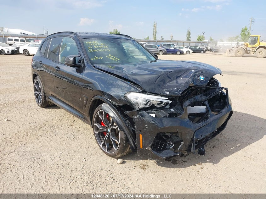 2021 BMW X3 M VIN: 5YMTS0C02M9G92003 Lot: 12048120