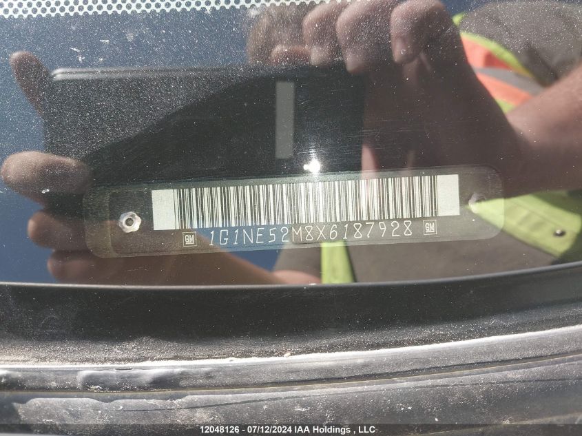 1999 Chevrolet Malibu VIN: 1G1NE52M8X6187928 Lot: 12048126