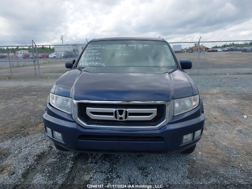 2010 Honda Ridgeline VIN: 5FPYK1F50AB502040 Lot: 12048157