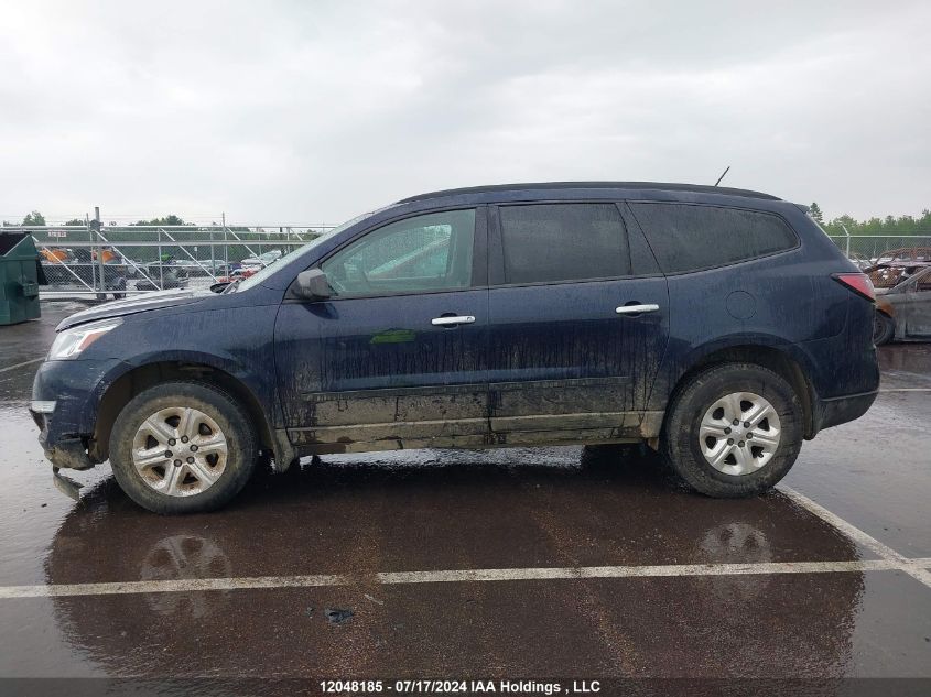 2015 Chevrolet Traverse VIN: 1GNKRFKD1FJ274237 Lot: 12048185