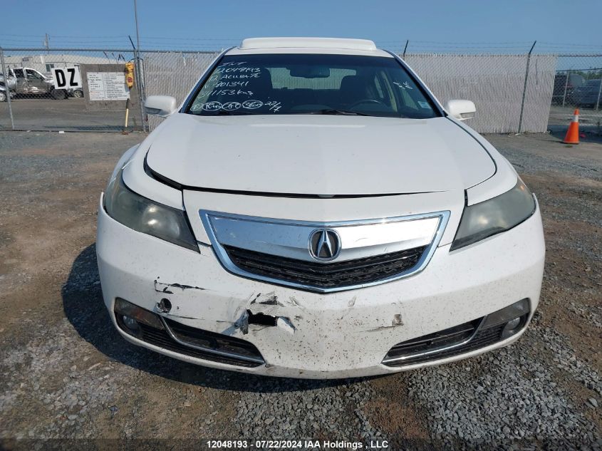 2012 Acura Tl VIN: 19UUA8F58CA801341 Lot: 12048193