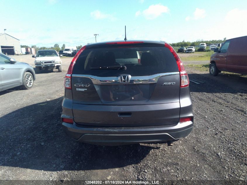 2016 Honda Cr-V Lx VIN: 2HKRM4H31GH121442 Lot: 12048202