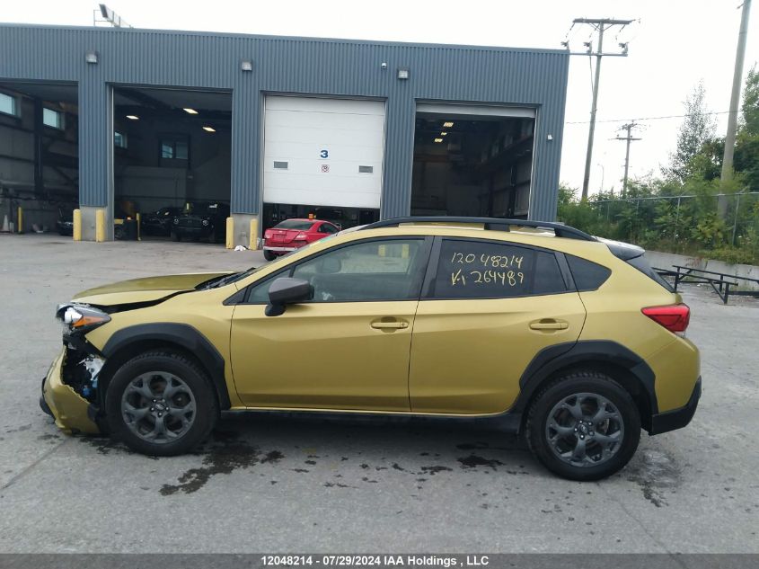 2021 Subaru Crosstrek Sport VIN: JF2GTHSCXMH264489 Lot: 12048214