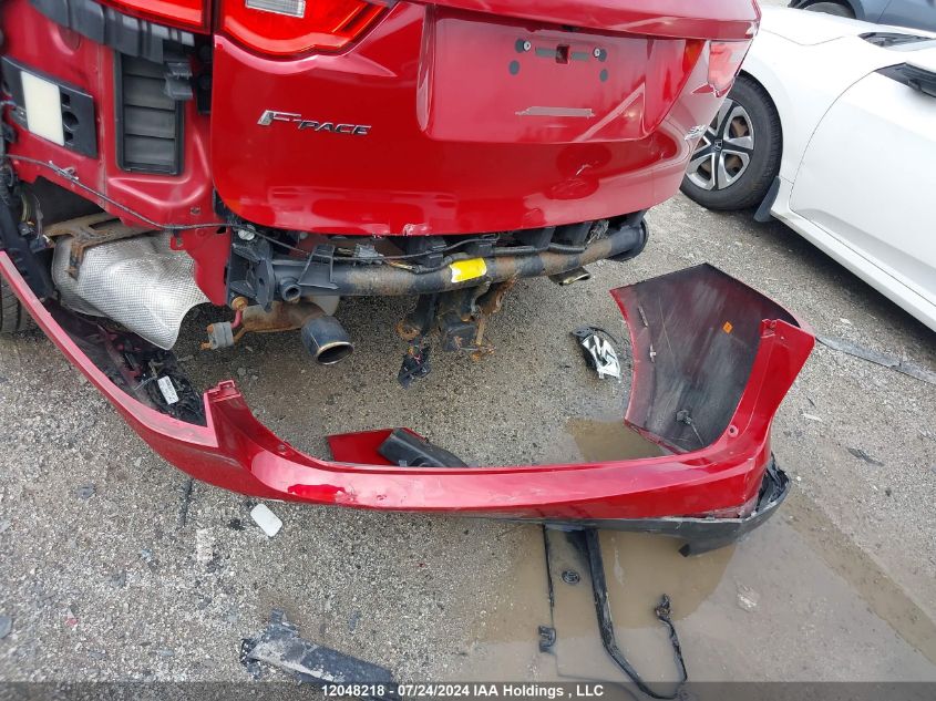 2017 Jaguar F-Pace VIN: SADCL2BVXHA060578 Lot: 12048218