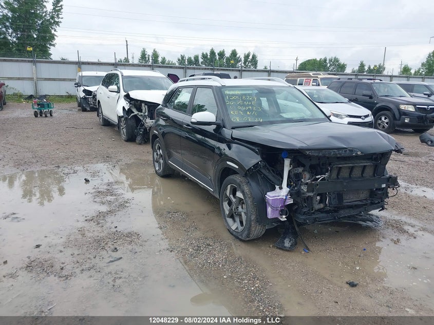 2020 Hyundai Venue Sel/Denim VIN: KMHRC8A31LU040943 Lot: 12048229
